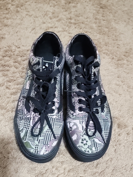 Vans Shoes - Vans Black Floral Patterned Sneakers